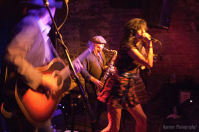Mad Juana at the Bowery Electric  on one of their last visitis there!